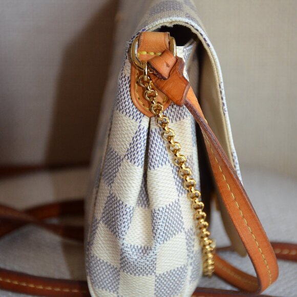 Louis Vuitton Crossbody Favorite MM Damier Azur - Picture 10 of 16